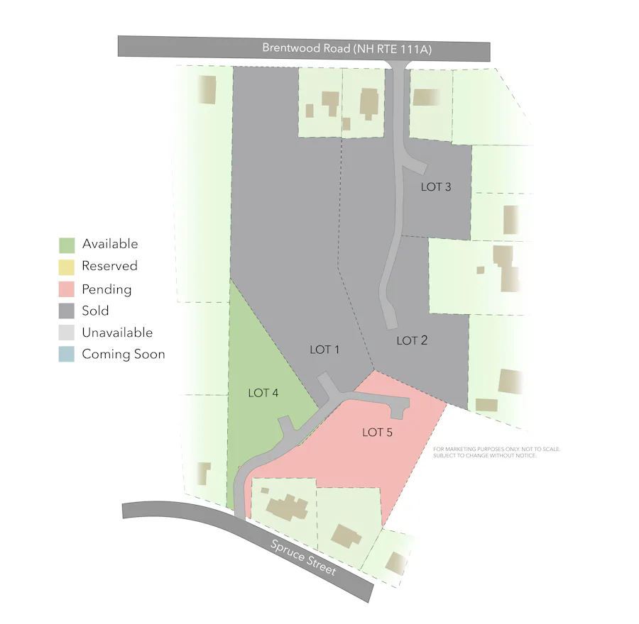 Site Plan for Bramble Meadow